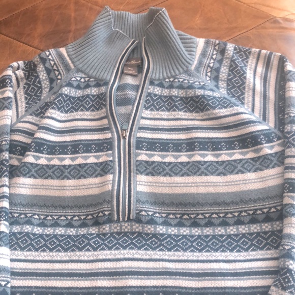 EUC EB Half-zip pull over sweater - Picture 4 of 12